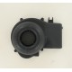 Cache / Volute turbine noir Piaggio Zip Typhoon NRG