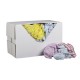 Carton 10kg chiffons couleurs extra fins