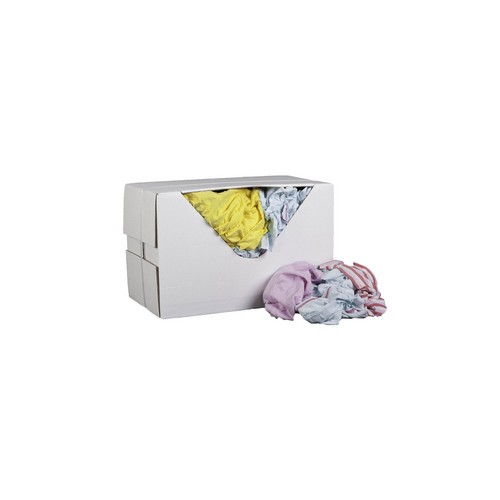 Carton 10kg chiffons couleurs extra fins