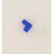 Antiparasite Ø7 silicone Bleu moto scooter cyclo