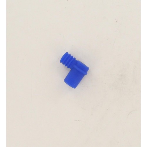 Antiparasite Ø7 silicone Bleu moto scooter cyclo