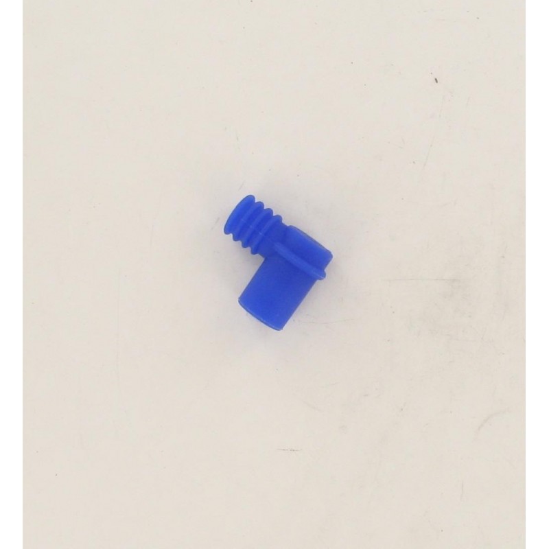 Antiparasite Ø7 silicone Bleu moto scooter cyclo