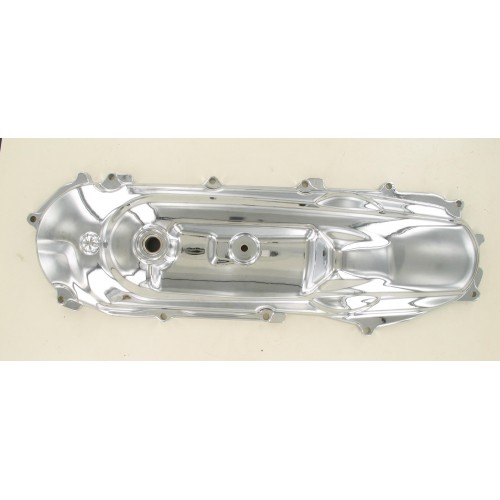 Carter de kick alu chromé MBK Booster Yamaha Bw's