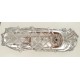Carter de kick alu chromé MBK Booster Yamaha Bw's