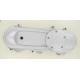Carter de kick alu Peugeot Ludix Jet Force Speedfight 3 4 Vivacity 3