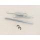 Axe et ressort de bequille centrale Peugeot Ludix 10" 12" 14" Speedfight 3/4