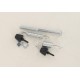 Axe et ressort de bequille centrale Piaggio Vespa 50 125 150 4T